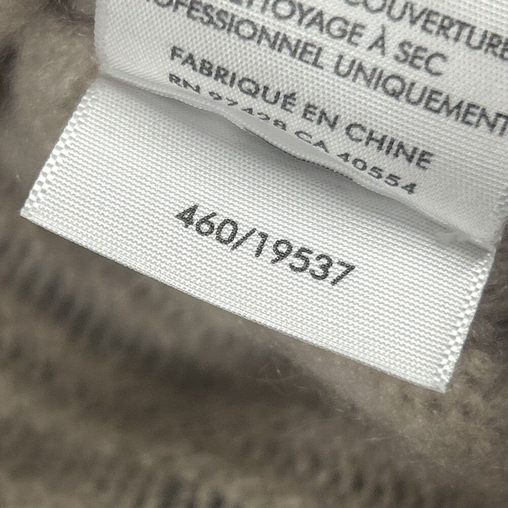 White + Warren Cardigan Sweater Womens Small Beige Cashmere Quiet Luxury Soft - Picture 4 of 6